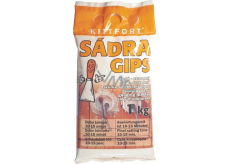 Kittfort Gypsum Gips gray - construction 1 kg