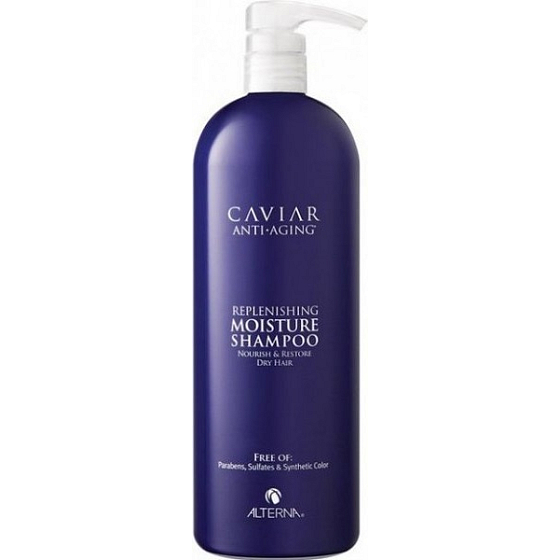 Alterna Caviar Replenishing Moisture caviar revitalizing moisturizing shampoo for dry and damaged hair 1 l Maxi