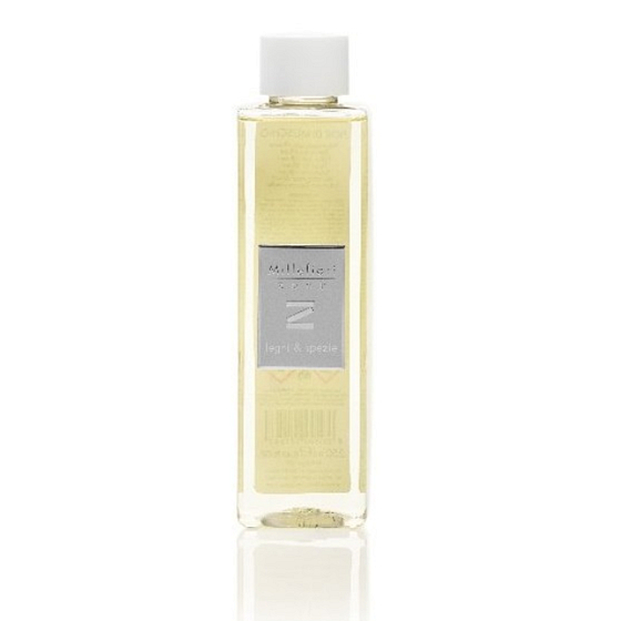 Millefiori Milano Zona Legni & Spezie - Wood and Spices Diffuser refill for incense stalks 250 ml