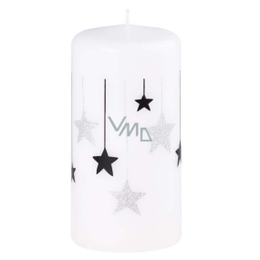 Arome Stars candle white cylinder 60 x 120 mm 250 g
