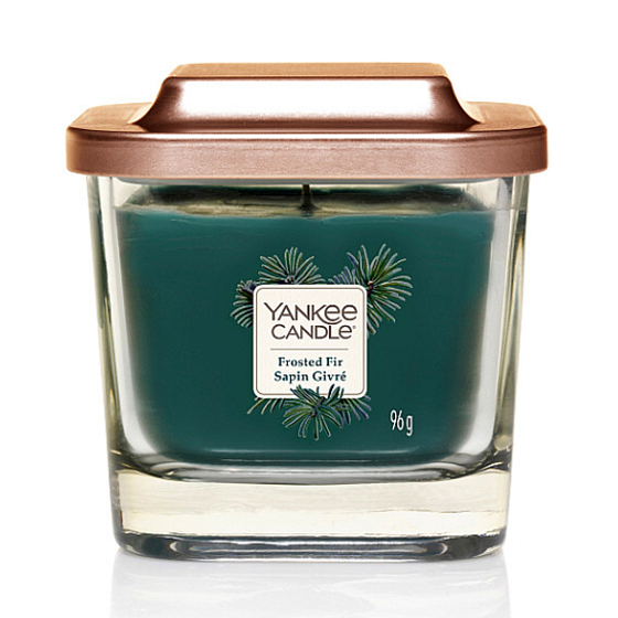 Yankee Candle Frosted Fir - Frosted Fir Soy Scented Candle Elevation Small Glass 1 knot 96 g