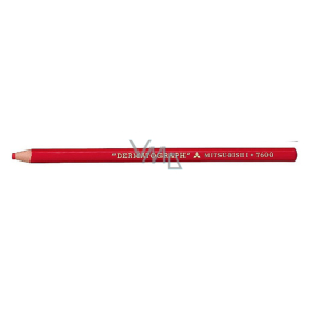 Uni Mitsubishi Dermatograph Industrial marking pencil for various types of surfaces Red 1 piece