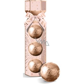 Grace Cole Sweet Vanilla & Almond Glaze sparkling bath ball 3 x 100 g, cosmetic set for women