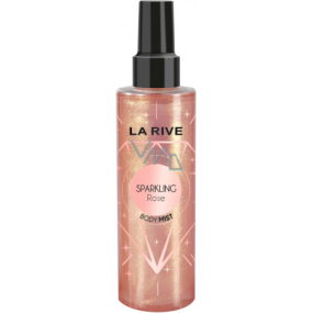 La Rive Sparkling Rose glittering body mist 200 ml