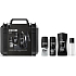 Axe Black 3-in-1 shower gel 400 ml + deodorant spray 150 ml + antiperspirant spray 150 ml + aftershave 100 ml + case, cosmetic set for men