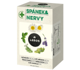 Leros Sleep and nerves herbal tea for calming nerves, relaxation and restful sleep 20 x 1.3 g