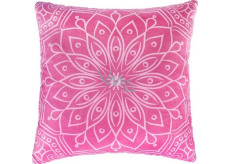 Albi Humorous pillow large Pink mandala 36 x 30 cm