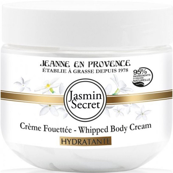Jeanne en Provence Jasmin Secret - Secret of Jasmine whipped body cream 150 g