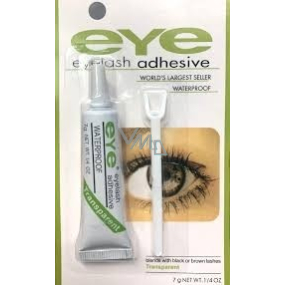 EyelaShes Adhesive glue for false eyelashes Transparent clear 7 g