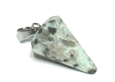Jasper pendulum natural stone 2,2 cm, stone of positive energy