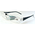 Berkeley Reading dioptric glasses +1,5 plastic white, black side frames with dots 1 piece MC2089