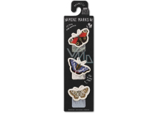 If Mini Marks Magnetic Mini Bookmark Butterfly 3 pieces