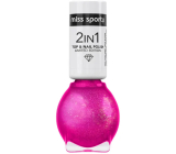 Miss Sporty 2in1 Min to Shine nail polish 01 7 ml