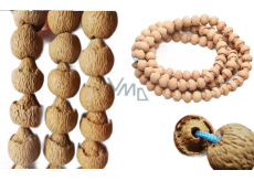 Lotus Bodhi natural lotus necklace 1 piece, bead 9.5 mm - peace, blessing
