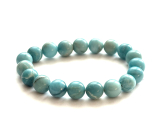 Larimar bracelet 10mm/16 - 17cm, love, peace, balance