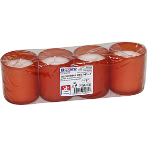 Bony Bedronka candle without lid, 4 pcs