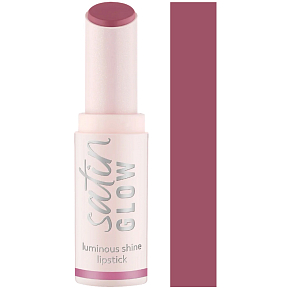 Essence Satin Glow Luminous Shine Lipstick 04 Let's Get Mauvin 3.5 g