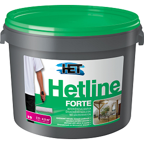 Het Hetline Forte plaster-like appearance paint for drywall, 12 kg