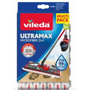 Vileda Ultramax Microfibre 2in1 replacement pads 2 pcs
