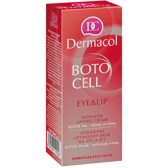 Dermacol Intensive Eye & Lip Lifting Cream eye and lip cream 15 ml