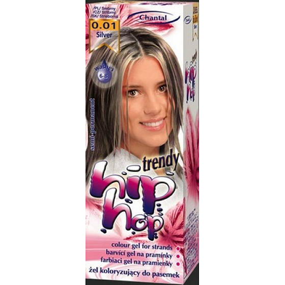 Chantal Hip Hop Trendy coloring gel for strands 0.01 Silver