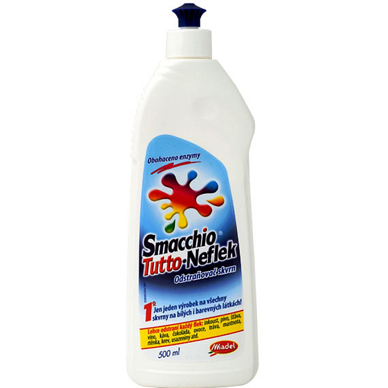 Madel Neflek Smacchio Tutto stain remover 500 ml before washing
