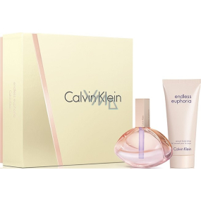 Calvin Klein Euphoria Endless perfumed water 75 ml + body lotion 100 ml, gift set