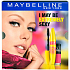 Maybelline Colossal Go Extreme! Volum Very mascara Black 9.5 ml + Colorama nail polish 006 7 ml, cosmetic set