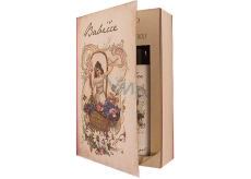 Bohemia Gifts Book Fairy tale about grandma - shower gel 250 ml + oil bath 200 ml (with a pleasant lavender scent), cosmetic set