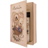 Bohemia Gifts Book Fairy Tale about Grandma - shower gel 250 ml + oil bath 200 ml (with a pleasant lavender scent), cosmetic set