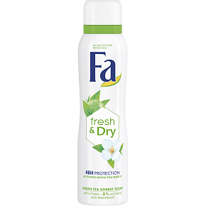 Fa Fresh & Dry Green Tea deodorant without alcohol, 150 ml