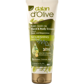 Dalan d Olive Moisturizing Cream Hand & Body emollient cream for hands and body with olive oil 250 ml