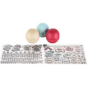 Eos Limited Edition Holiday 2015 Sweet Mint + Pomegranate Raspberry + Vanilla Bean Lip Balm 3 x 7 g