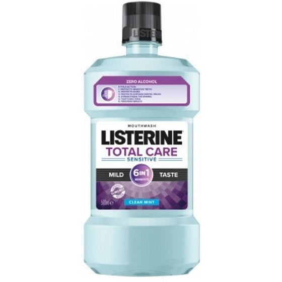 Listerine Total Care Sensitive 6in1 Complete Care Mouthwash for sensitive teeth 500 ml