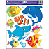 Wall stickers Sea world dolphin 33 x 29 cm