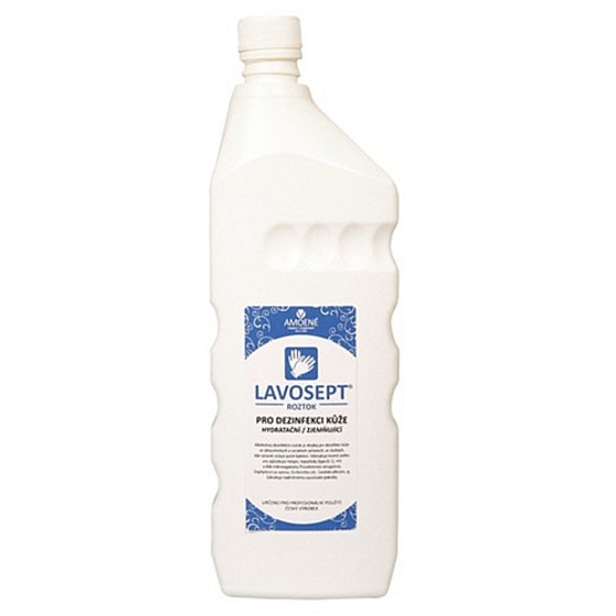 Lavosept Lemon Skin Disinfection Solution For Professional Use Over 75% Alcohol 1L Refill