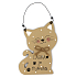 Nekupto Pets wooden sign Love is four-legged - cat 12 x 8,5 cm