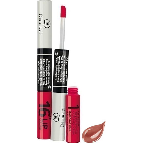 Dermacol 16H Lip Color long-lasting lip color 24 3 ml and 4.1 ml