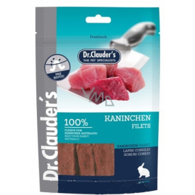 Dr. Clauders Rabbit fillets dried meat for dogs 80 g