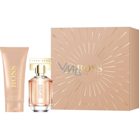 Hugo Boss Boss The Scent perfumed water for women 30 ml + body lotion 100 ml, gift set
