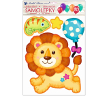 Wall sticker 3D balloon lion 35 x 27 cm