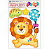 3D Balloon Lion Wall Sticker 35 x 27 cm