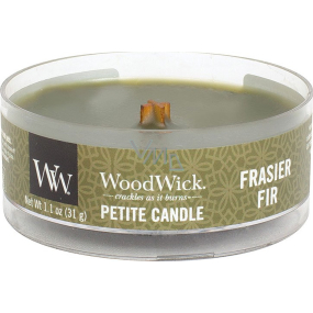 WoodWick Frasier Fir - Fraser Fir Scented Candle with Wood Wick Petite 31 g