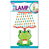 Self-adhesive wall lamp illuminated Frog 35 x 20 x 3 cm