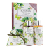 Bohemia Gifts Botanica Hops and grain shower gel 200 ml + shampoo 200 ml + soap 100 g, book cosmetic set