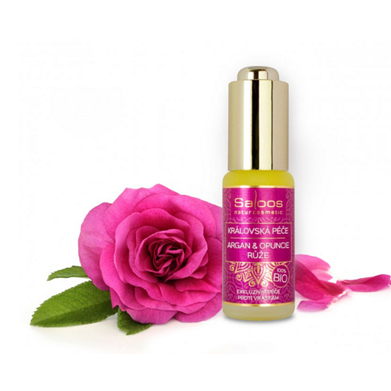 Saloos Royal Care Argan & Prickly Pear & Rose 100% Bio Exclusive Anti-Wrinkle Care 20 ml