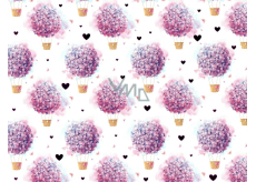 Nekupto Gift paper bag 23 x 17.5 x 10 cm Balloons, purple 1858 LFM