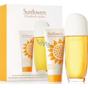 Elizabeth Arden Sunflowers eau de toilette for women 100 ml + body lotion 100 ml, gift set