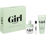 Rochas Girl eau de toilette for women 100 ml + body lotion 100 ml + eau de toilette 7,5 ml, gift set for women