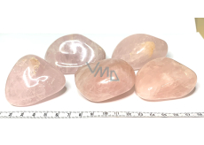 Rose quartz Tumbled natural stone 100 - 160 g, 1 piece, stone of love